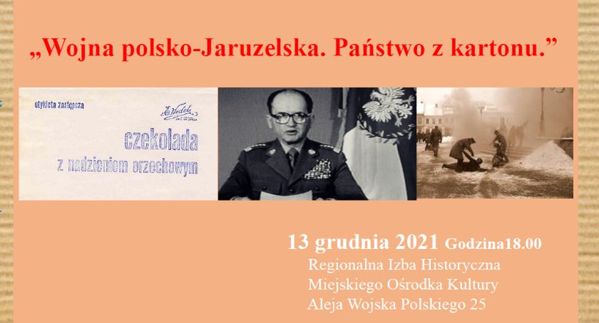 Wystawa poświęcona 40. rocznicy wprowadzenia stanu wojennego niebawem w RIH