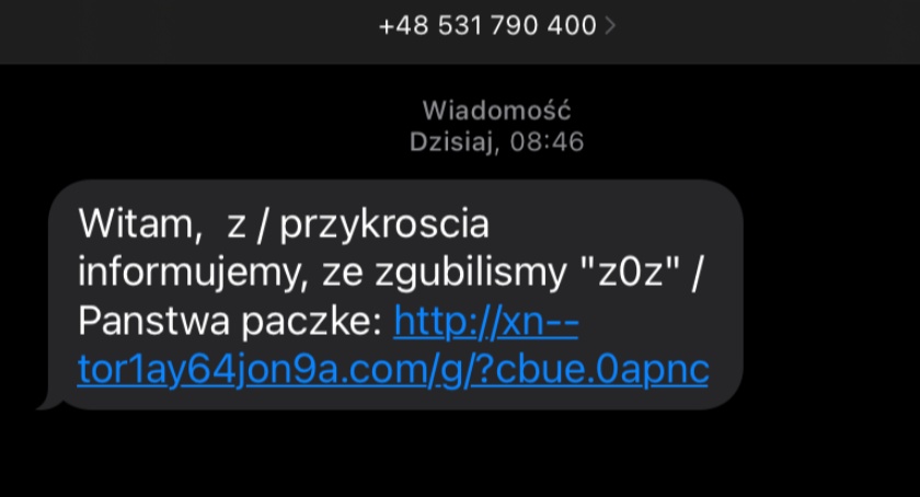Uwaga na niebezpieczne SMS-y!
