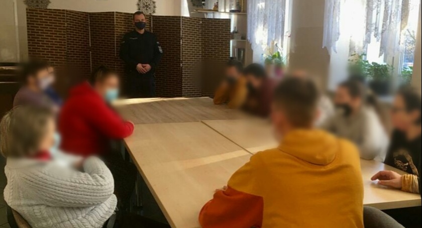 Podopieczni ŚDS rozmawiali o bezpieczeństwie