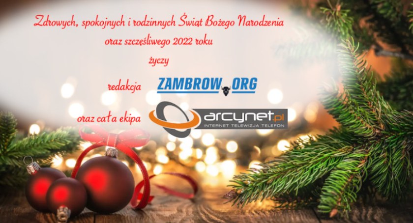 Życzymy zdrowych i spokojnych Świąt Bożego Narodzenia!