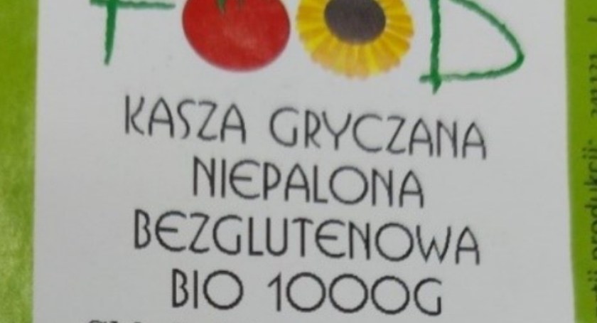 Partia kaszy gryczanej wycofana z obrotu
