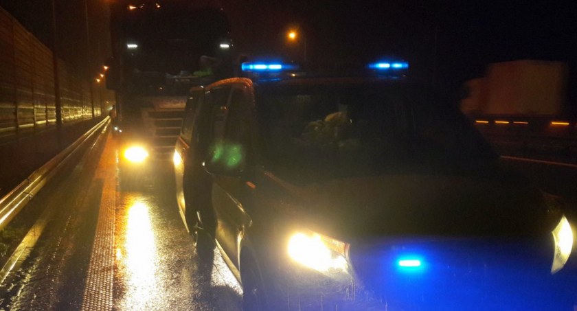 Kierowca tira z ponad 2,8 promila alkoholu jechał S8
