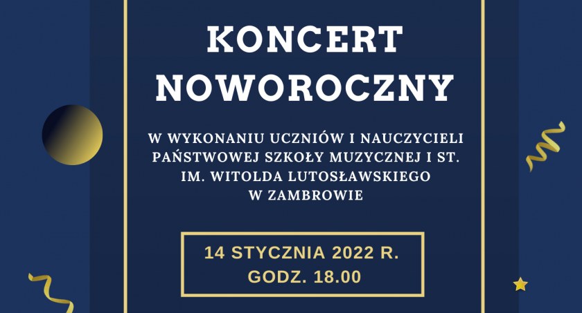 Przed nami Koncert Noworoczny