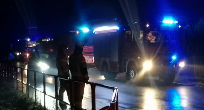 4 zastępy strażaków gasiło pożar w Cieciorkach [FOTO]