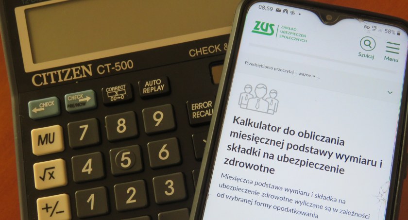 Kalkulator, który pomoże przedsiębiorcom obliczyć składkę zdrowotną