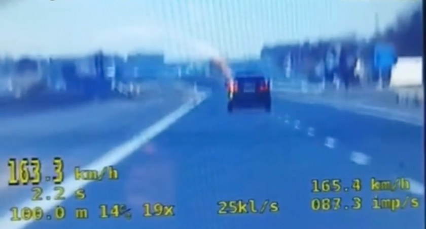 Pijany kierowca wpadł, bo przekroczył prędkość [VIDEO]