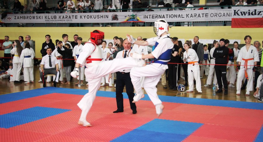VI Ogólnopolski Turniej Karate Kyokushin o Puchar Burmistrza Zambrowa [FOTO]