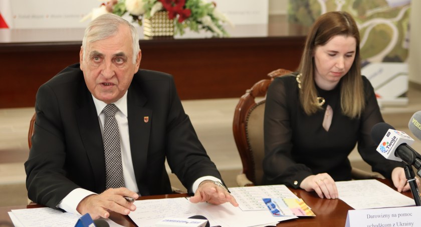 Burmistrz Zambrowa przedstawił plan pomocy uchodźcom z Ukrainy [FOTO+VIDEO]