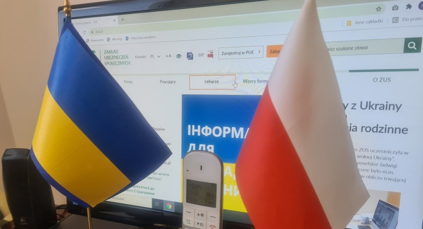 W ZUS ruszyła infolinia dla obywateli Ukrainy