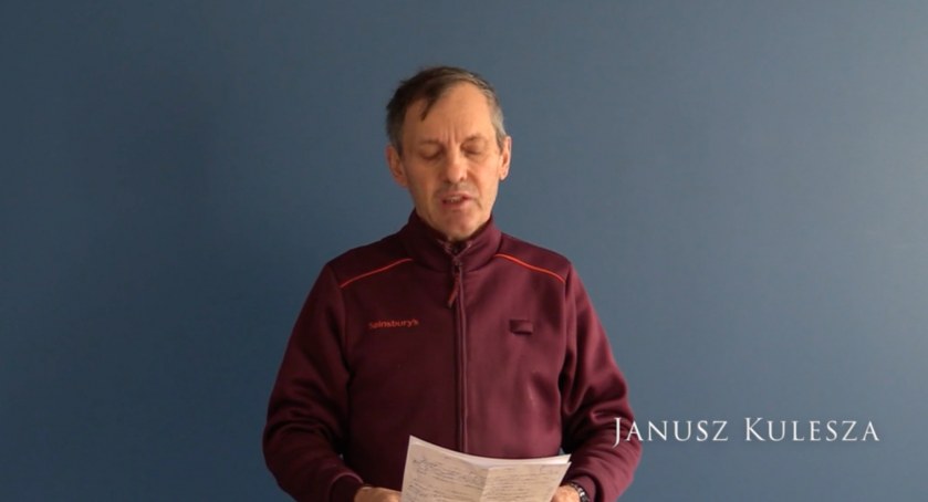 Janusz Kulesza - o tym, co dzieje się na Ukrainie słowem poety [VIDEO]