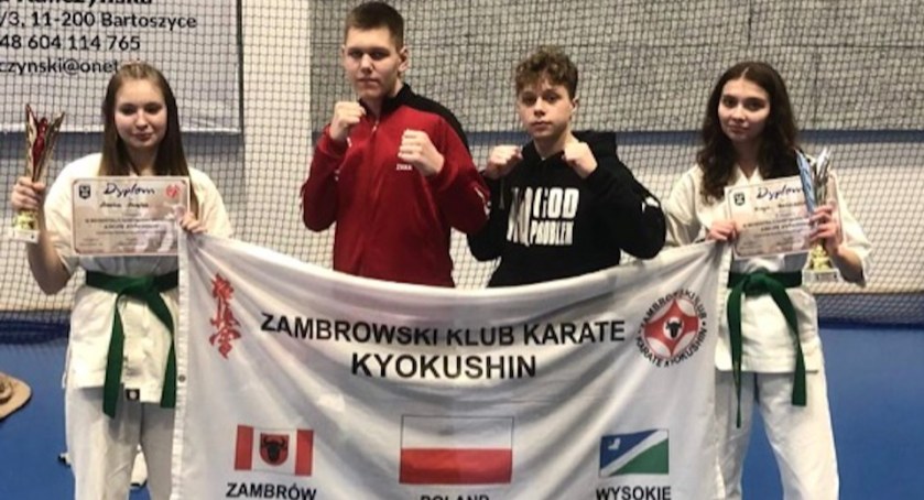 Mistrzyni i Vice Mistrzyni Makroregionu Wschodniego w karate kyokushin z ZKKK