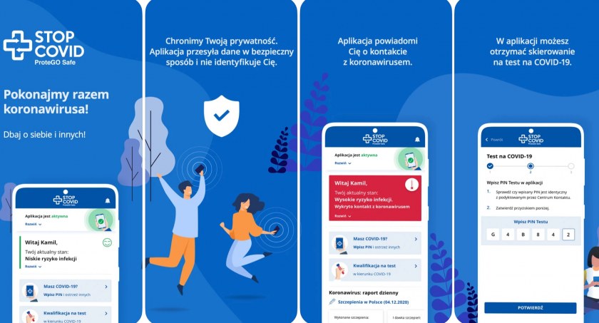 Aplikacja STOP COVID ProteGO Safe tylko do końca marca