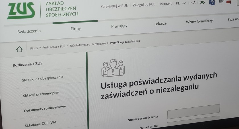 Wniosek A1 od kwietnia tylko elektronicznie