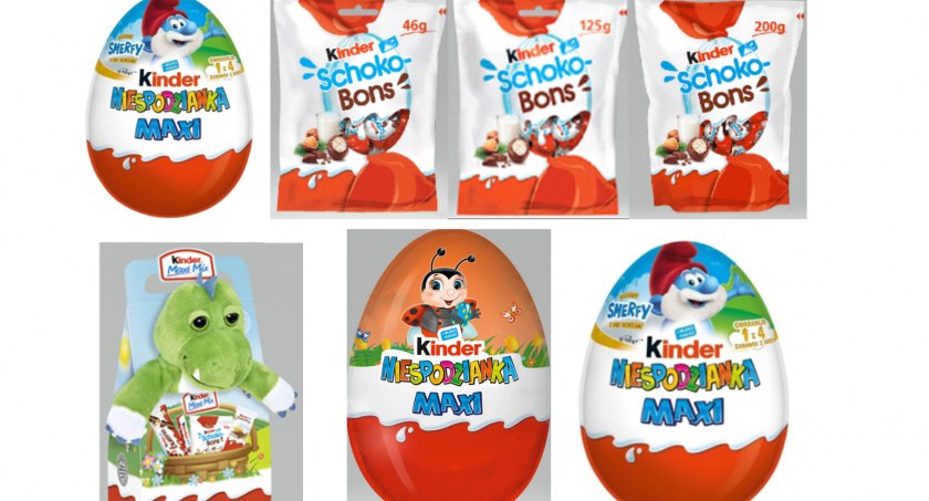 Niektóre produkty Kinder wycofane ze sprzedaży