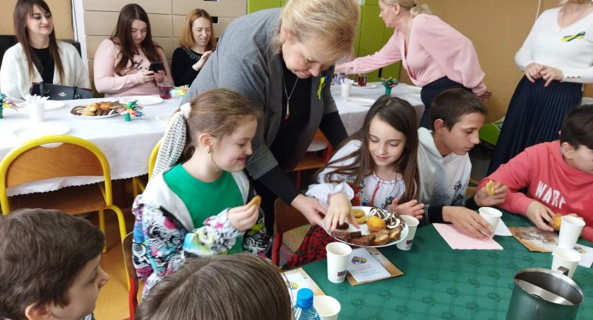 Solidarni z Ukrainą - spotkanie integracyjne w SP3 [FOTO]