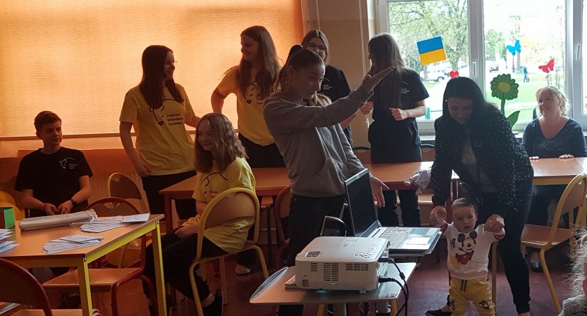 Wieczorek polsko-ukraiński w SP3 w Zambrowie [FOTO]