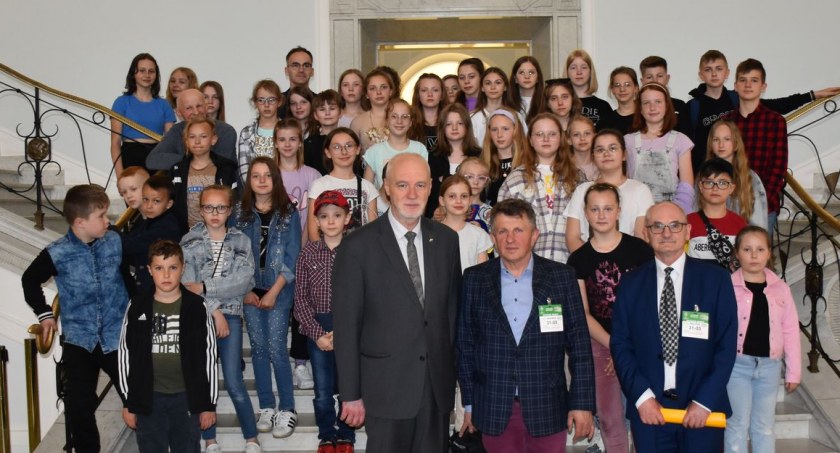 Uczniowie i nauczyciele PSM z wizytą w Sejmie i Senacie [FOTO]