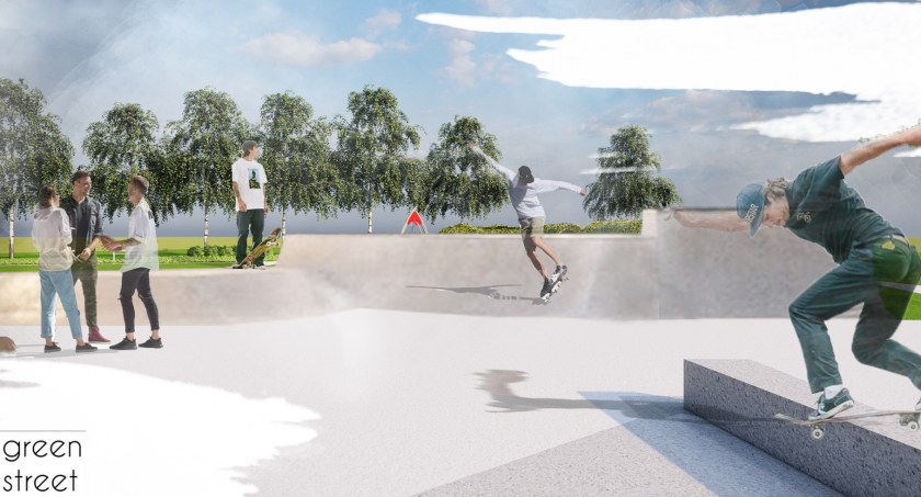 Skate park w Zambrowie. Jest już wstępny projekt 