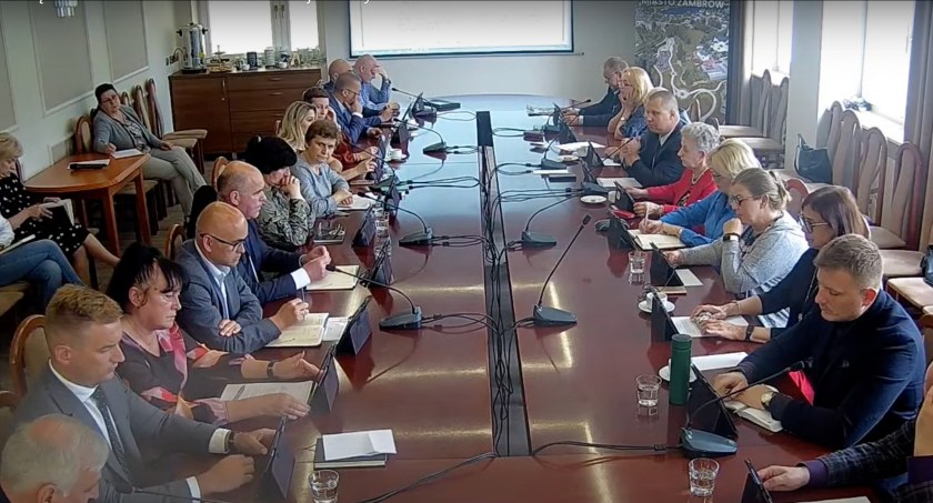 Trwa XXXVII sesja Rady Miasta Zambrów [TRANSMISJA NA ŻYWO]