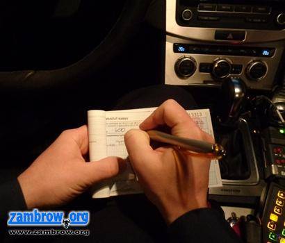 Nieodpowiedzialny kierowca ciężarówki został ukarany 