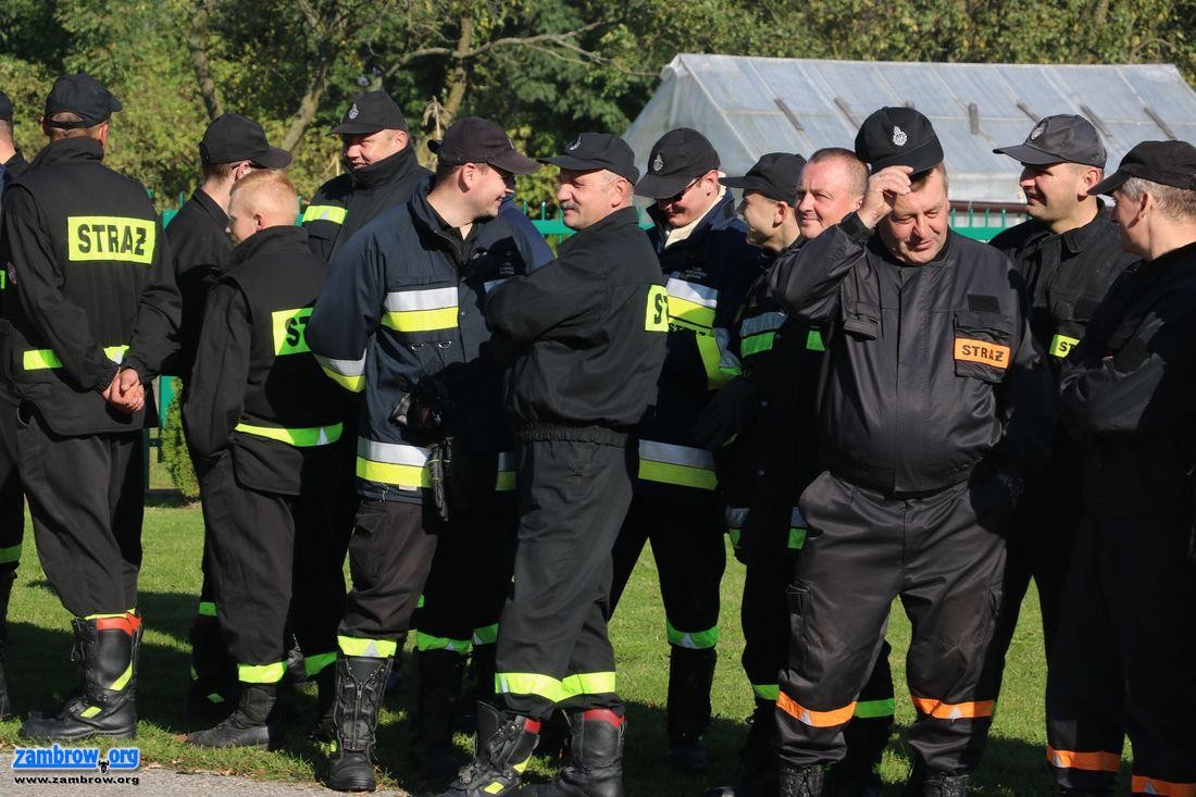 Strażacy walczyli z żywiołem w Srebrnej [foto+video]