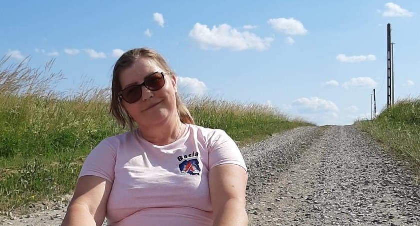 Mieszkanka Zambrowa na Onkomarszu Granicami Polski [FOTO]