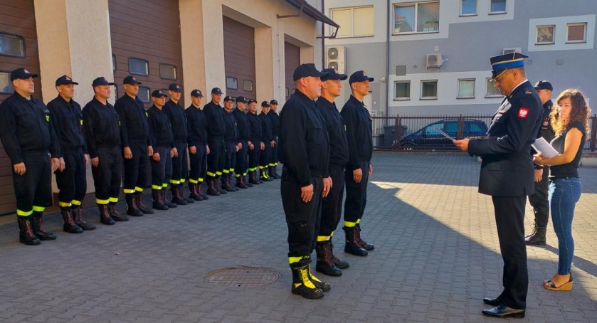 Awanse w zambrowskiej straży