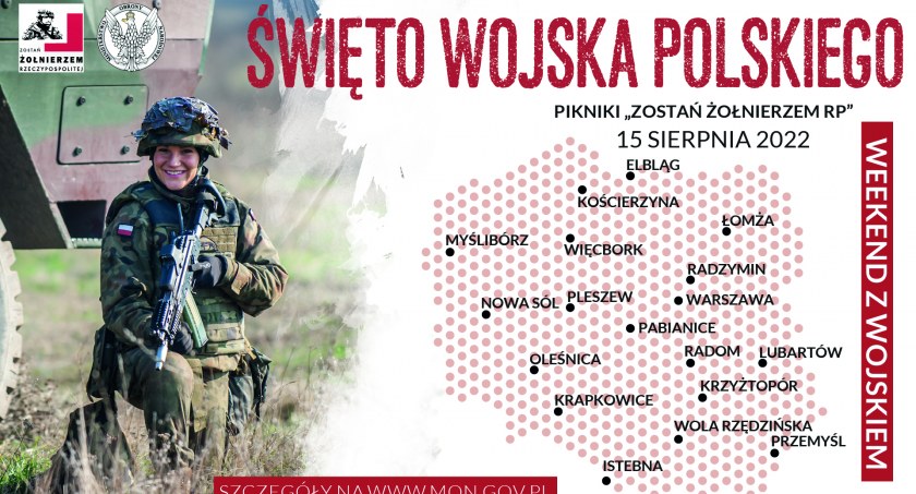 Spędź Święto Wojska Polskiego 2022 w Łomży!