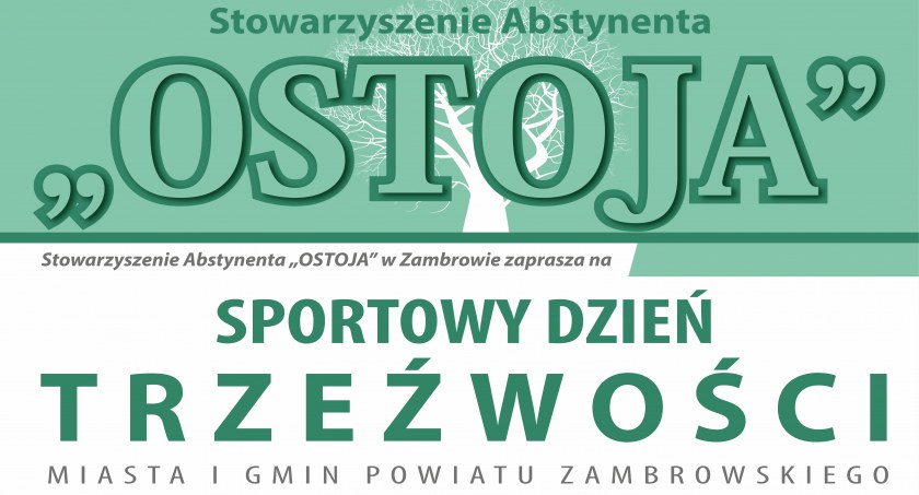 Już niebawem Sportowy Dzień Trzeźwości. Zapraszamy!