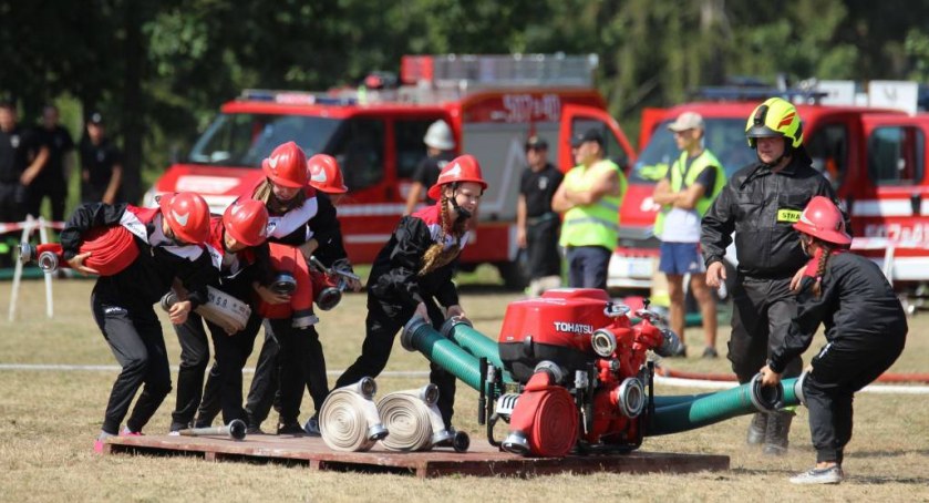 Strażacy z gminy Zambrów rywalizowali w zawodach pożarniczych [FOTO]