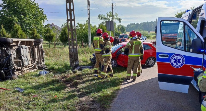 Tragiczny wypadek w Konopkach-Pokrzywnicy [FOTO]