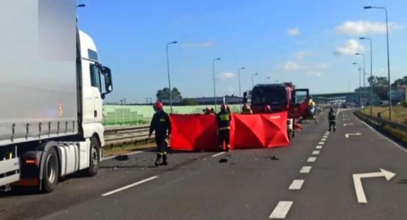 Śmiertelny wypadek na S8. Nie żyje 16-letni motocyklista