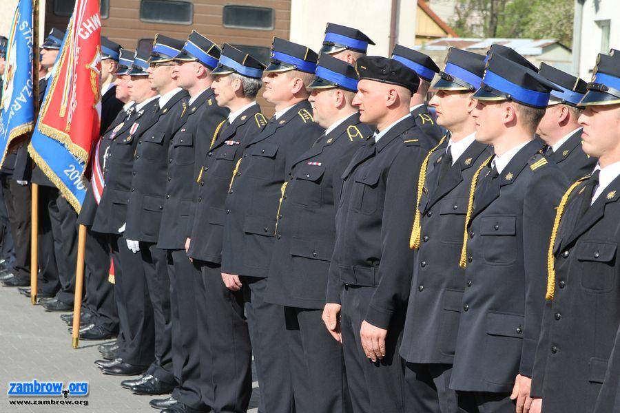Powiatowe obchody Dnia Strażaka w Zambrowie [foto+video]