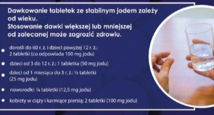 Gmina Rutki: gdzie będą wydawane tabletki z jodkiem potasu?