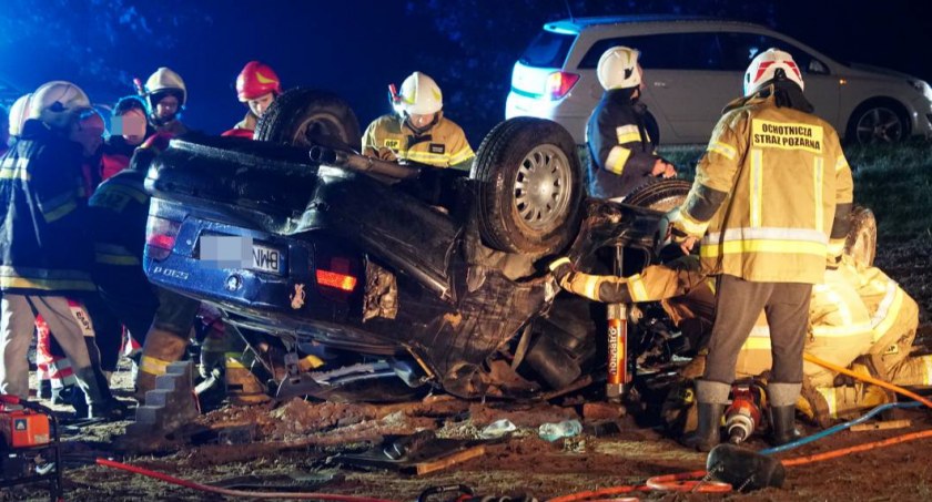 27-letni zambrowianin zginął w wypadku niedaleko Puchał [FOTO]