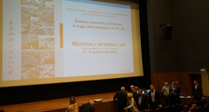 Projektanci przedstawili warianty przebiegu obwodnicy Zambrowa w ciągu dróg krajowych nr 63 i 66 [VIDEO+FOTO]