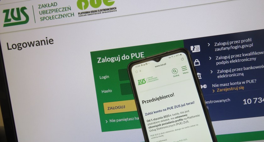 Przedsiębiorco, załóż konto na PUE ZUS!