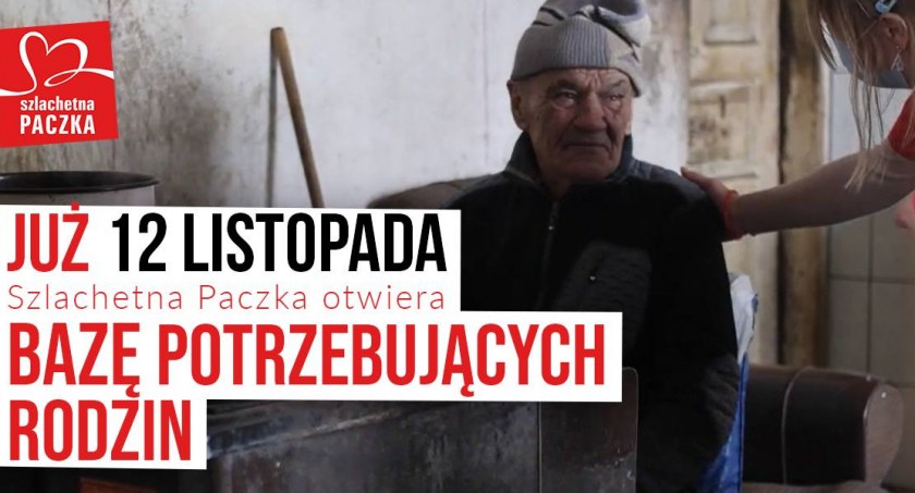 Już w najbliższą sobotę otwarcie bazy rodzin Szlachetnej Paczki