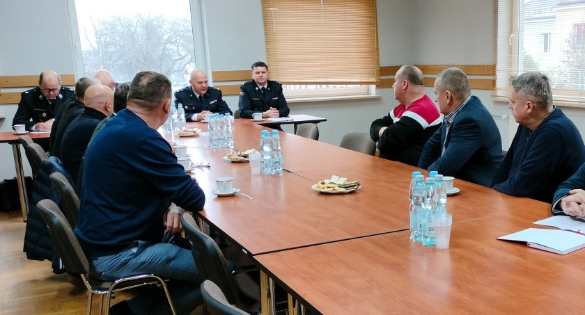 Posiedzenie Zarządu Oddziału Powiatowego Związku OSP RP w Zambrowie [FOTO]