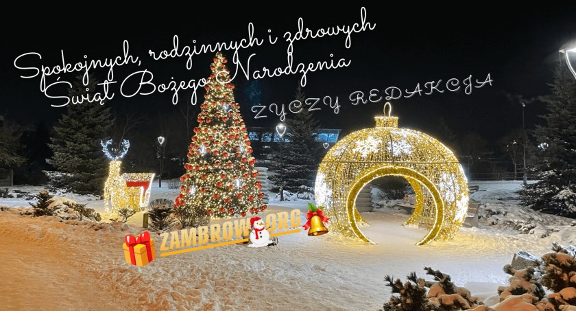 Życzymy zdrowych i spokojnych Świąt Bożego Narodzenia!