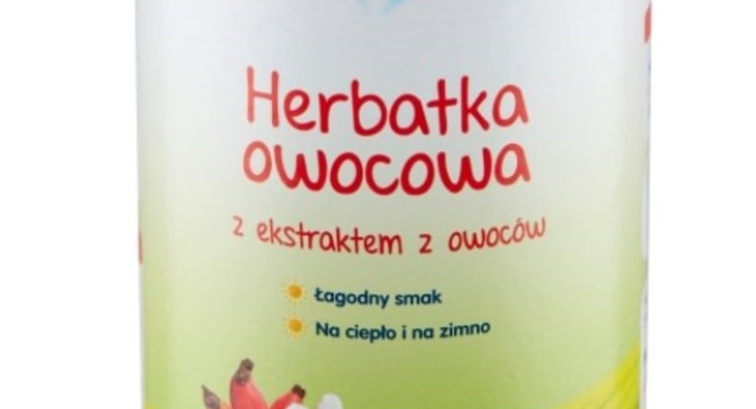 Ciała obce w herbatce dla dzieci