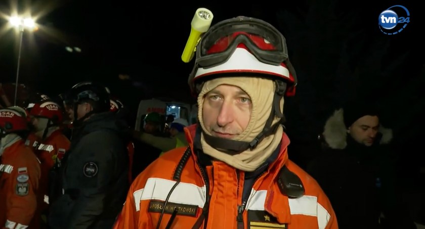 Zambrowianin bierze udział w akcji ratowniczo-poszukiwawczej po trzęsieniu ziemi w Turcji [VIDEO]