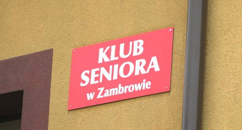 Trwa nabór do Klubu Seniora w Zambrowie