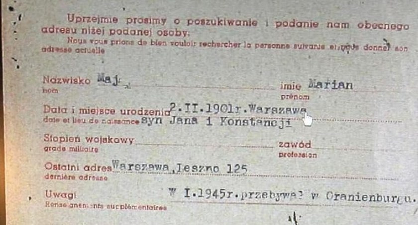 Poszukiwana rodzina Mariana Maja [FOTO]