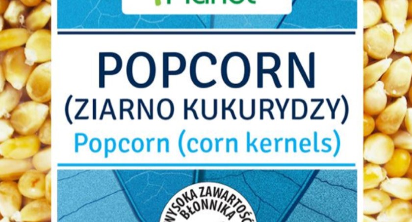 Przekroczenie poziomu aflatoksyn w partii popcornu
