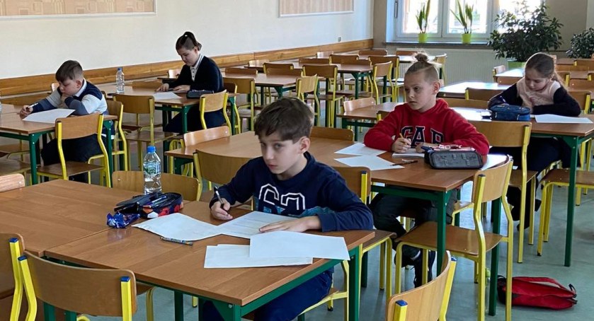 Trzecioklasiści rywalizowali w Powiatowym Konkursie Matematycznym 
