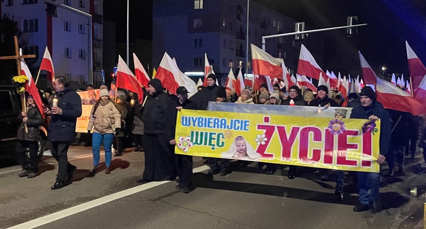 Marsz Światła przeszedł przez Zambrów [FOTO+VIDEO]