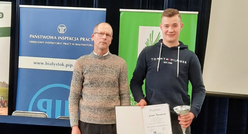 Sukces ucznia ZSA w wojewódzkim konkursie KRUS [FOTO] AKTUALIZACJA
