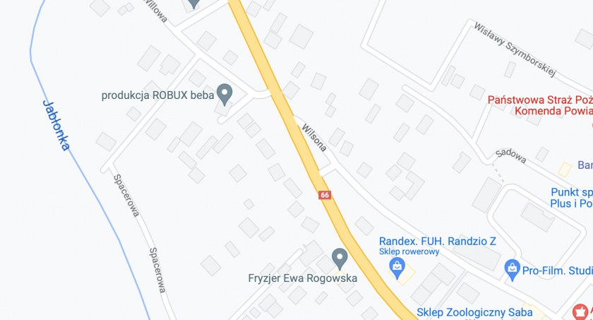 Nie będzie lustra drogowego u zbiegu ulic Wilsona z Łomżyńską