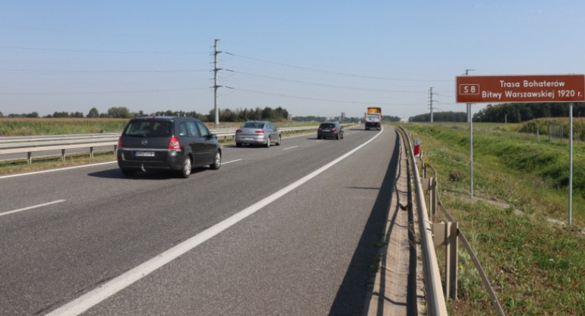 Uwaga kierowcy! Są utrudnienia na S8